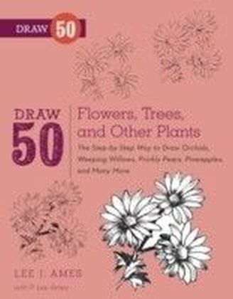 Draw 50 Flowers, Trees, and Other Plants main product photo
