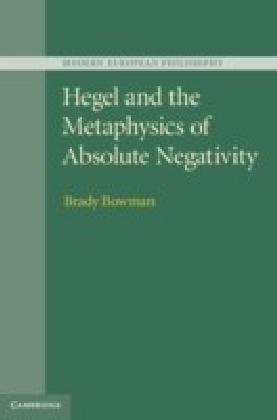 Hegel and the Metaphysics of Absolute Negativity main product photo