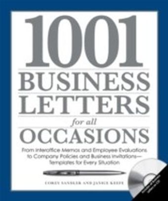 1.001 Business Letters for All Occasions