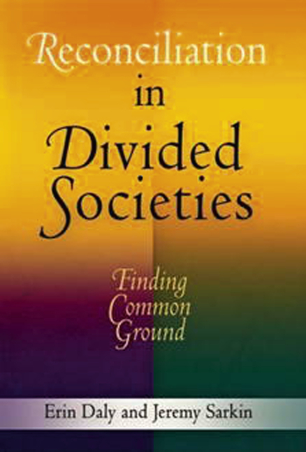 Reconciliation in Divided Societies main product photo