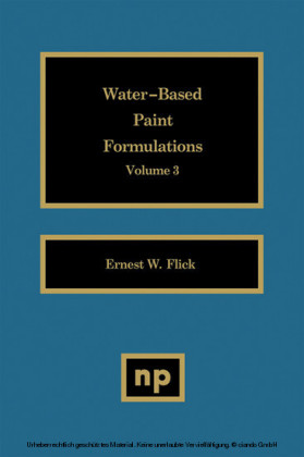 Water-Based Paint Formulations, Vol. 3