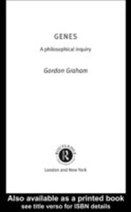 Genes: A Philosophical Inquiry main product photo
