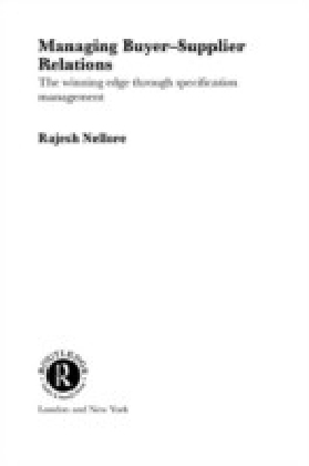 Managing Buyer-Supplier Relations