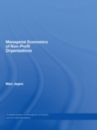 Managerial Economics of Non-Profit Organizations main product photo
