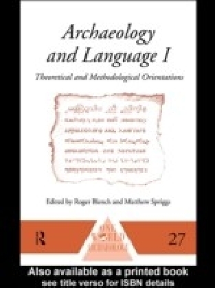 Archaeology and Language III