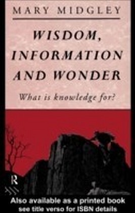 Wisdom, Information and Wonder main product photo