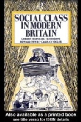 Social Class in Modern Britain main product photo