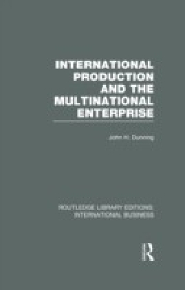 International Production and the Multinational Enterprise (RLE International Business) main product photo