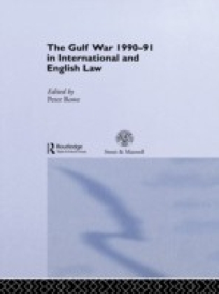 Gulf War 1990-91 in International and English Law main product photo