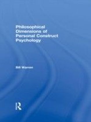 Philosophical Dimensions of Personal Construct Psychology main product photo