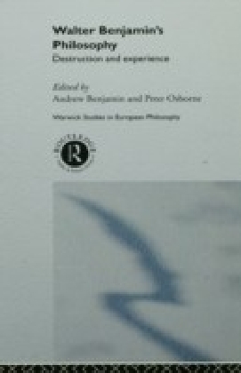 Walter Benjamin's Philosophy main product photo