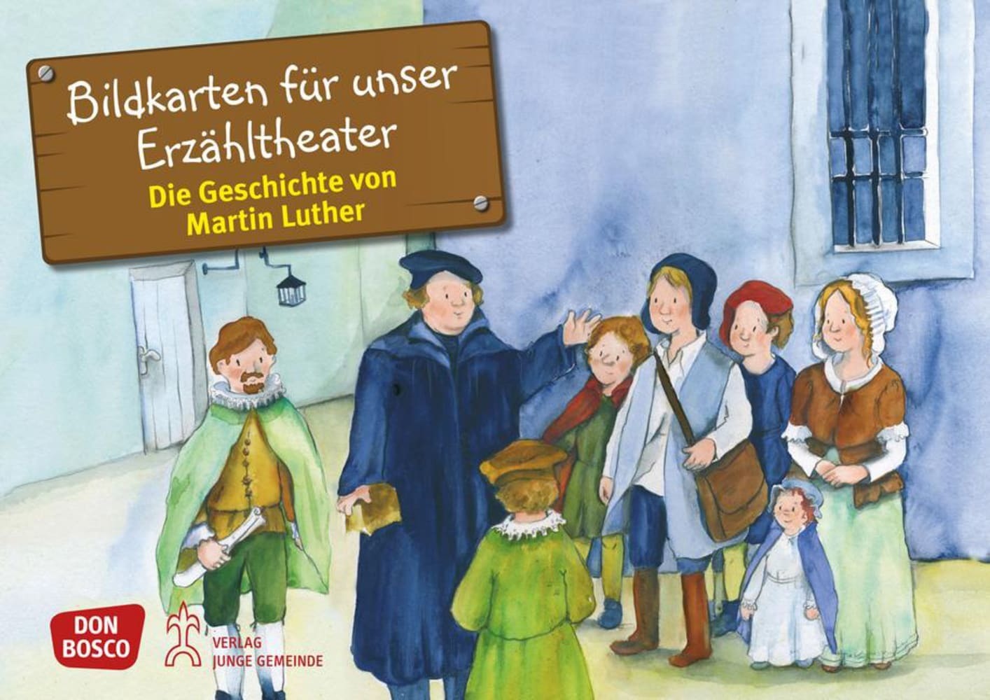 Die Geschichte von Martin Luther, Kamishibai Bildkartenset main product photo