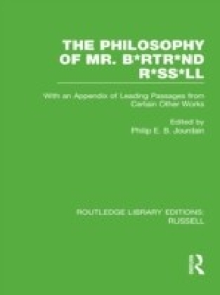 Philosophy of Mr. B rtr nd R ss ll