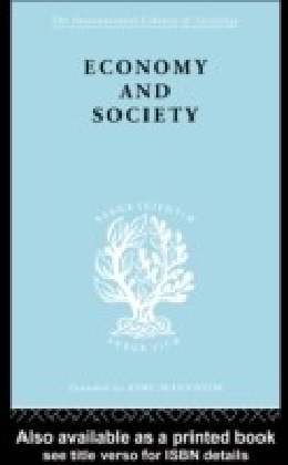 Economy and Society main product photo