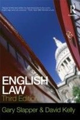English Law 3/e main product photo