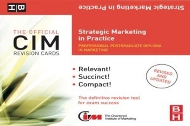 CIM Revision Cards Strategic Marketing in Practice main product photo