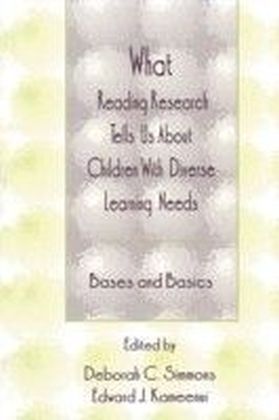 What Reading Research Tells Us About Children With Diverse Learning Needs