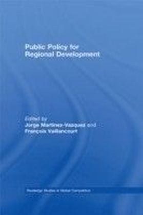 Public Policy for Regional Development
