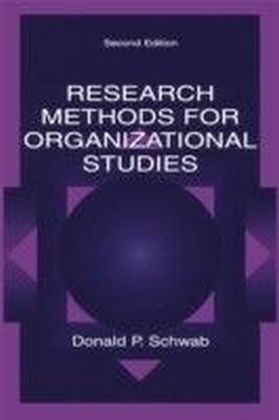 Research Methods for Organizational Studies