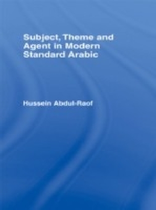 Subject Theme and Agent in Modern Standard Arabic