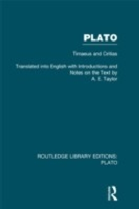 Plato: Timaeus and Critias (RLE: Plato) main product photo