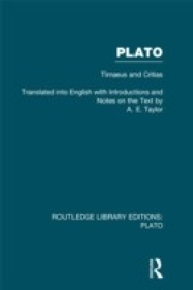 Plato: Timaeus and Critias (RLE: Plato)