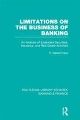 Limitations on the Business of Banking (RLE Banking & Finance) main product photo
