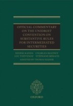 Official Commentary on the UNIDROIT Convention on Substantive Rules for Intermediated Securities