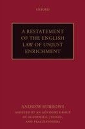 Restatement of the English Law of Unjust Enrichment