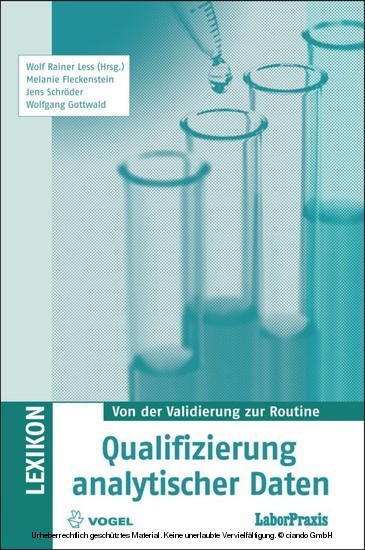 Qualifizierung analytischer Daten main product photo
