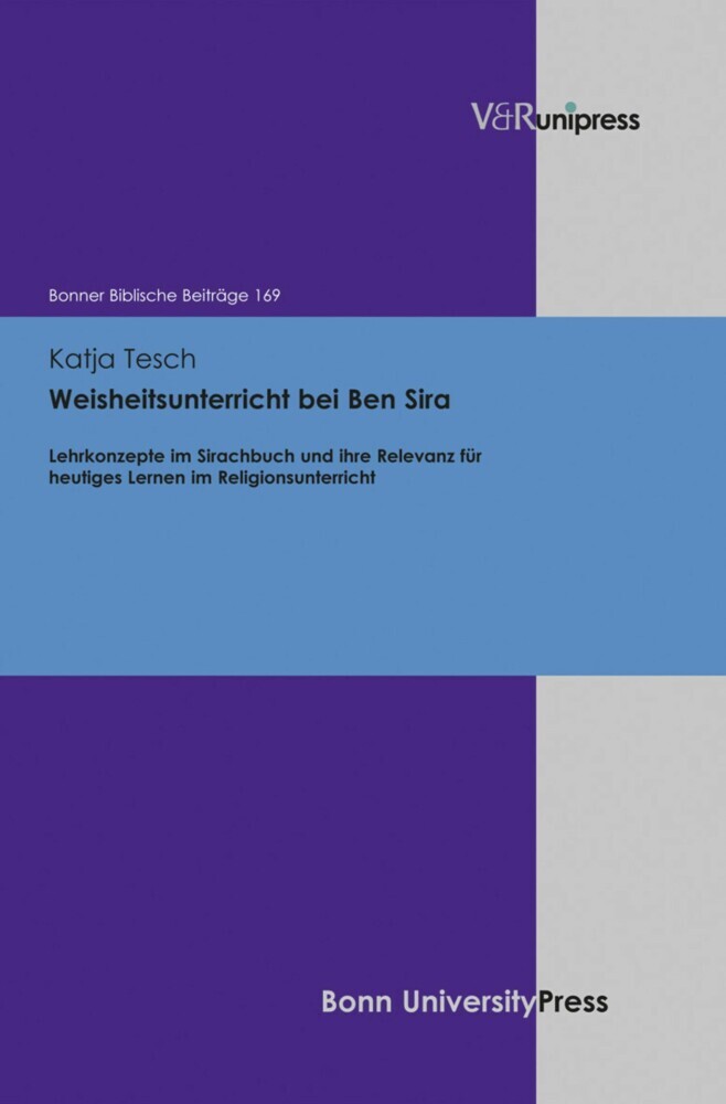 Weisheitsunterricht bei Ben Sira main product photo