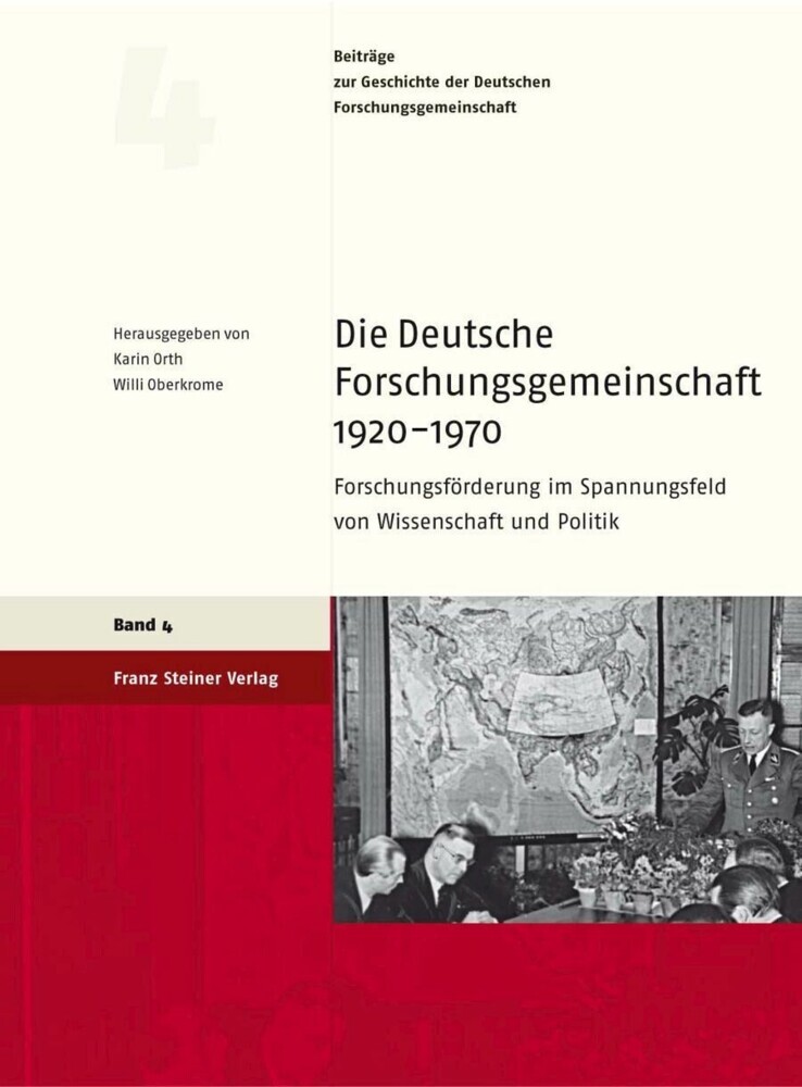 Die Deutsche Forschungsgemeinschaft 1920-1970 main product photo