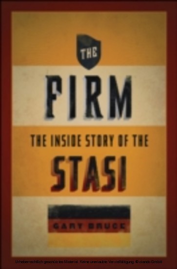 Firm The Inside Story of the Stasi main product photo