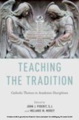 Teaching the Tradition Catholic Themes in Academic Disciplines main product photo