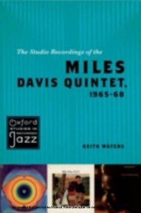 Studio Recordings of the Miles Davis Quintet, 1965-68