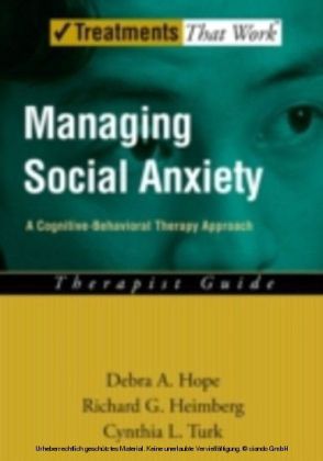 Managing Social Anxiety main product photo