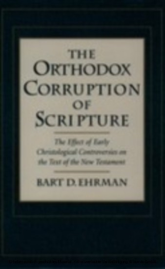 Orthodox Corruption of Scripture main product photo