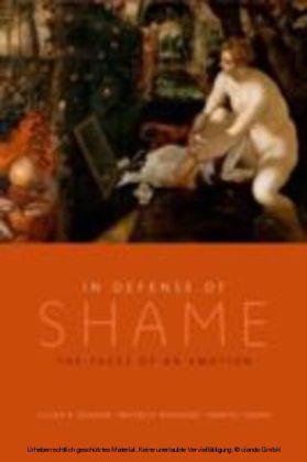 In Defense of Shame:The Faces of an Emotion