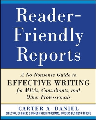 Reader-Friendly Reports main product photo