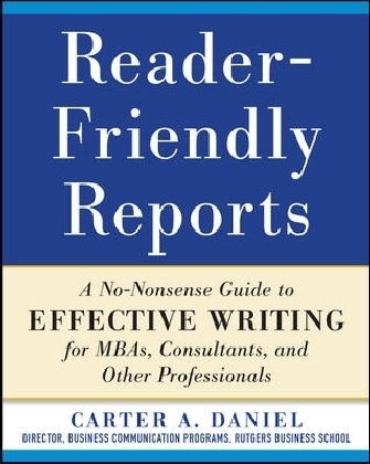 Reader-Friendly Reports
