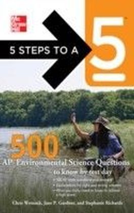 5 Steps to a 5 500 AP Environmental Science Questions to Know by Test Day main product photo