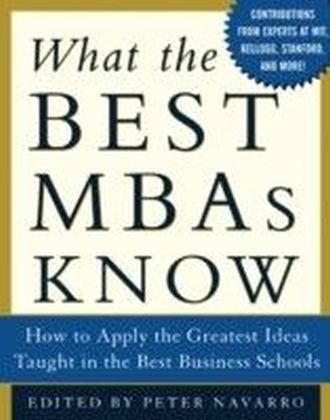 What the Best MBAs Know