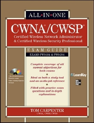 CWNA Certified Wireless Network Administrator & CWSP Certified Wireless Security Professional All-in-One Exam Guide (PW0-104 & PW0-204) main product photo