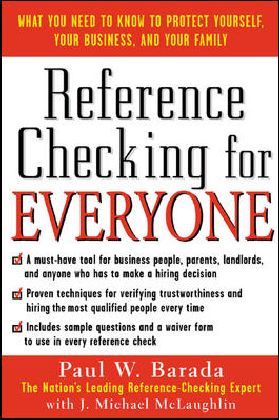 Reference Checking for Everyone main product photo