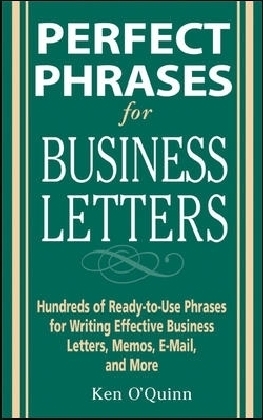 Perfect Phrases for Business Letters