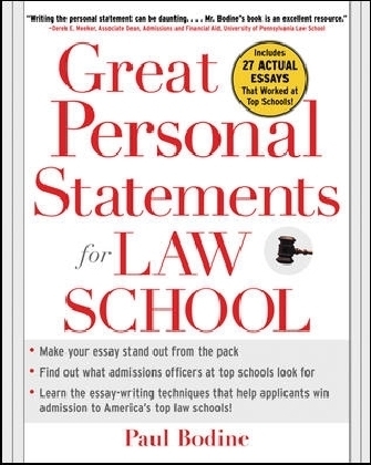 Great Personal Statements for Law School