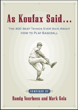 As Koufax Said... main product photo