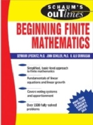 Schaums Outline of Beginning Finite Mathematics