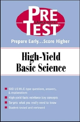 PreTest High-Yield Basic Science main product photo