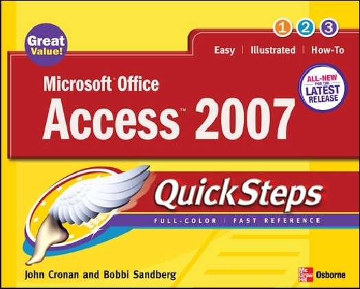 Microsoft Office Access 2007 QuickSteps main product photo